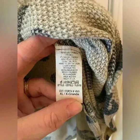 Woman’s Together Clothing Cheetah Print Sweater - Picture 3 of 4